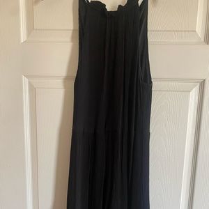 Black su dress w/ halter neck small